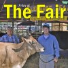 LHS Ag Teacher Howard Clark and Kirby Toomey show off his prize cow.