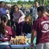 Best Buy Market donated 1,000 hot dogs for the event.