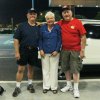 Bill Black, Sharon Black and Charles Coburn at departure from Fresno International Airport.