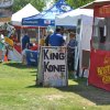 Food booths along the main drag.