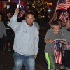 The local boxing club decided to honor vets.