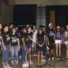 The Lemoore High School Choir welcomed parents with the National Anthem and the school's Alma Mater.