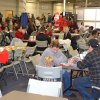 There was a big crowd that showed up for Breakfast with Santa Sunday morning.