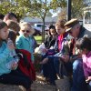 Taking a Victorian Christmas Hayride.