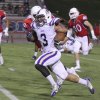 Darnell Foster rushes for a first down against Buchanan.
