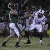 Lemoore's Dawson Cooke appears poised to tackle Miner quarterback J.C. Robles.