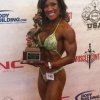 Frances Perkins following her first place finish at the USA Body Building Championships in Las Vegas.