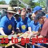 A team from the Lemoore Kiwanis Club took third place in the pizza-making contest at Saturday's Pizza Fest.