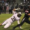 Kyle Jue goes after the kickoff return.