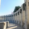 The World War II Memorial.