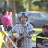 Friday night music in the beer garden.