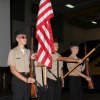 The NJROTC Color Guard