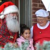 Santa and Mrs. Claus were on hand Sunday afternoon.