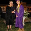 Tyler Pietsch gets his diploma from Trustee Kathy Neves.