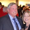 Don and Betty Warkentin shortly after he accepted the Citizen of the Year Award.