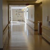 This hallway will most likely be teeming with doctors, nurses and patients next month when the Birth Center is expected to begin services.