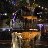The Plaza Park fountain.