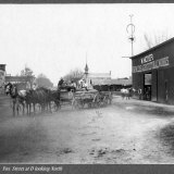 An early view of Fox Street in the 19th Century.