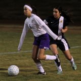 Tonalla Renteria, keeps her eye on the ball.