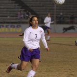 Jazi Lemus-Martinez goes for the ball.