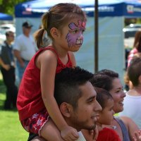 Alina Avina and Andrew Perez enjoying the entertainment.