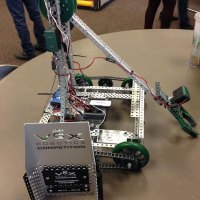 One of Lemoore High School's robots.