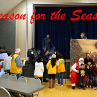 Lemoore Christian Aid and the Lemoore Police Department joined forces for the annual "Reason for the Season."