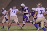 No. 9 Allen Perryman with a reception against Clovis High.