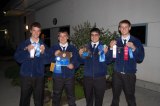 A Team  First Place cotton judging team: Griffith Jones, Tyler Riggio, Phillip Augusto and Chance Brassart.