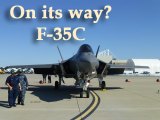 The Navy's newest jet fighter, the F-35C was in Lemoore this week.