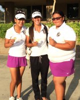 Jayda Olaes, Dani Kinder and Aiyana Barrios in top six at Valley Oaks