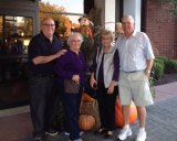 Bill Gundacker, wife Jeanne and friends Rosemary and Dr. Everett Cheney in Philadephia.