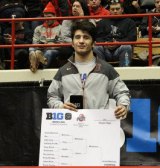 Isaiah Martinez following Big Ten championship