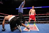 Jose Ramirez in an earlier professional bout.