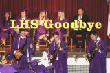 Lemoore High School musicians and grads Tyler Evans, Christian Czerewko and Christian Garcia perform for parents and students.