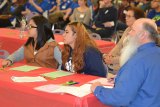 Kings County Supervisor Joe Neves served as a judge during the Academic Decathlon's culminating event, the Super Quiz.