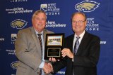 Bob Clement and West Hills College Lemoore President Don Warkentin