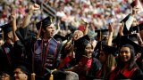 Fresno State graduation.