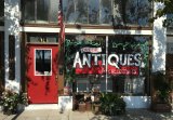 Lemoore Antiques won "Best Decorated" at Holiday Stroll.