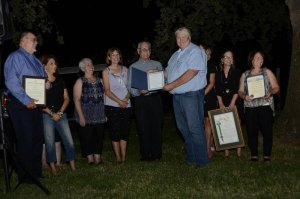 Local ag leaders honored at 20th Annual Kings County Salute to Agriculture Friday Kings County Supervisor Doug Verboon presents proclamation to Dr. Bob Beede and the UC Cooperative Extension as Ag Supporters of the Year.