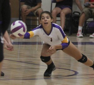 Leah Rodrigues goes for the save against Sierra Pacific.