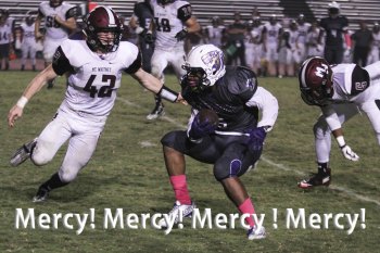 Reggie Davis was a key player in Lemoore's 49-0 win over Mt. Whitney.