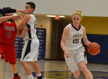 West Hills College Lemoore Lady Eagles beat Porterville as they climb conference ladder Jordan Lasiter scored nine points against Porterville.