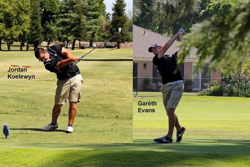 West Hills College Lemoore golfers Jordan Koelewyn and Gareth Evans qualified for the state championships.