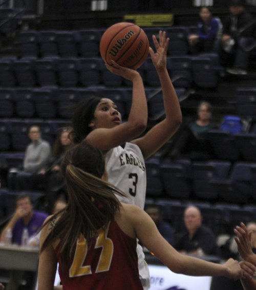 West Hills Lemoore ladies fall short in bid to win second straight tournament title Samantha Earls for two points against College of the Redwoods