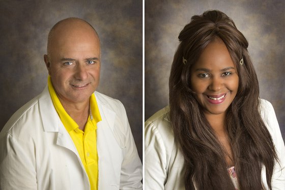 Dr. Lance Pulliam and Neisy Alvarez