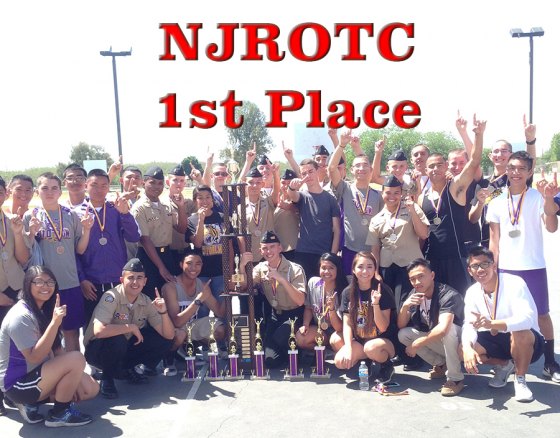 Lemoore NJ ROTC takes top honors at local drill meet competition.