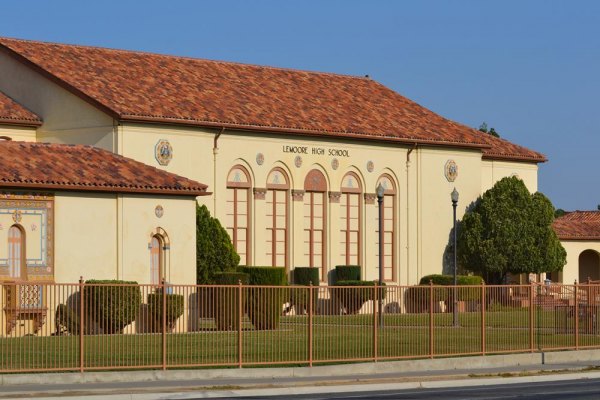 Lemoore High School main building.