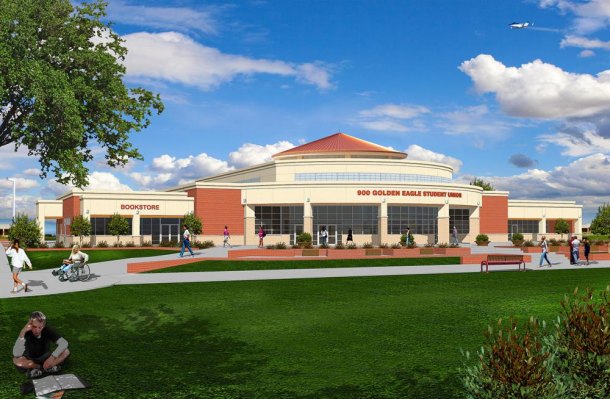 West Hills College Lemoore breaks ground on $13 million student union A rendering of the new West Hills College Student Union, expected to be completed in the Fall of 2015.