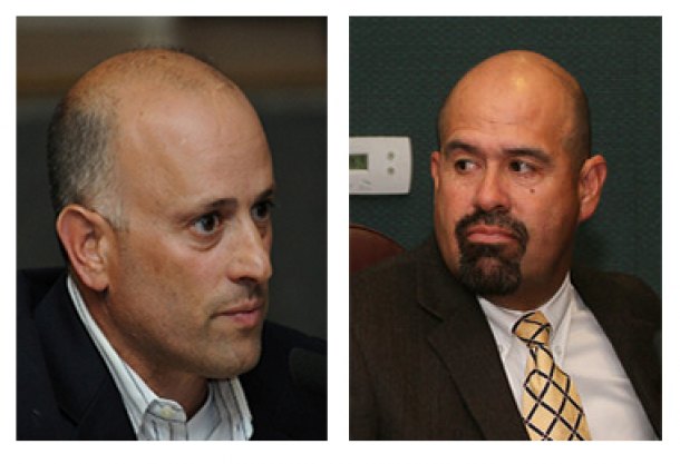 Lemoore City Council debates future of retail and industrial economic development Mayor Billy Siegel and Councilmember Ray Madrigal